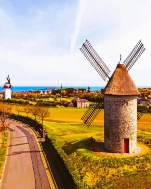 Skerries Windmill Paint By Numbers