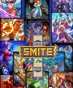 Smite Game Poster Paint By Numbers