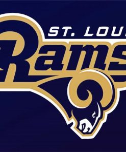 St Loui Rams Logo Paint by Numbers