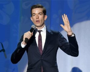 John Mulaney comedian paint by numbers