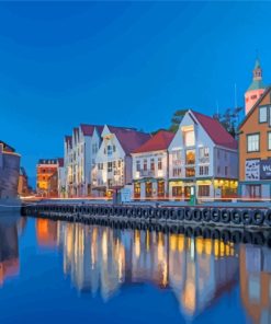 Stavanger City Paint By Numbers