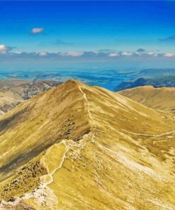 Striding Edge Mountains Paint By Numbers