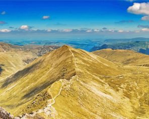 Striding Edge Mountains Paint By Numbers