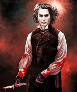 Sweeney Todd paint by numbers