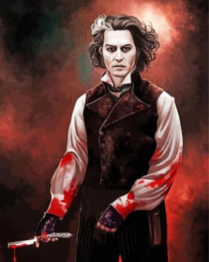 Sweeney Todd paint by numbers