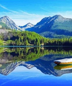 Tatra Mountain Reflection Paint By Numbers