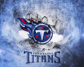 Tennessee Titans Logo Paint By Numbers