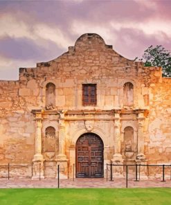 The Alamo San Antonio Paint By Numbers