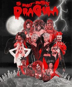 Boulet Brothers Dragula Paint By Numbers