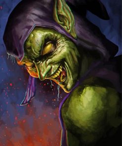 Green Goblin Paint By Paintings