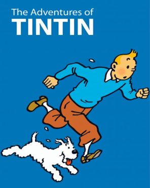 Tintin Poster Paint By Numbers