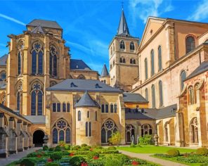 Trier Cathedral paint by numbers