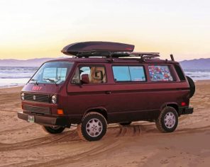 Vanagon Volkswagen Paint By Numbers