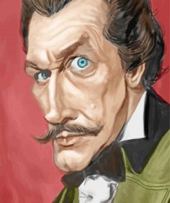 Vincent Price Paint By Numbers