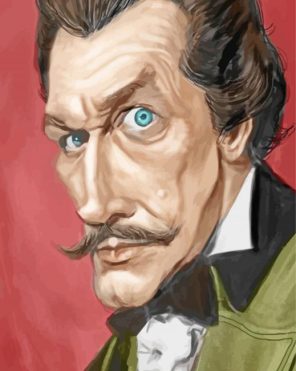 Vincent Price Paint By Numbers