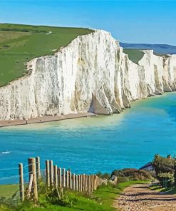 White Cliffs Of Dover paint by numbers