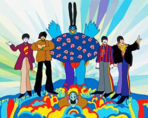 Yellow Submarine Paint By Paintings