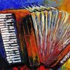 Abstract Accordion paint by numbers