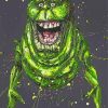 Abstract Slimer paint by numbers