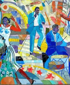 Harlem Renaissance paint by numbers