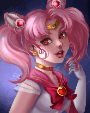 Adorable Chibiusa Paint By Numbers