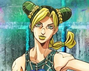 Aesthetic Jolyne paint by numbers