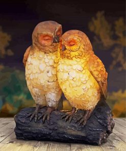 Owl Couple Paint By Numbers