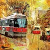 Street Cars Art Paint by Numbers