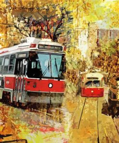 Street Cars Art Paint by Numbers