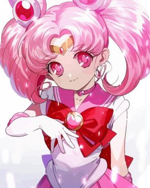 Aesthetic Chibiusa paint by numbers