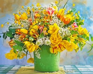 Spring Flowers Paint By Numbers