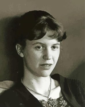 Sylvia Plath Paint By Numbers