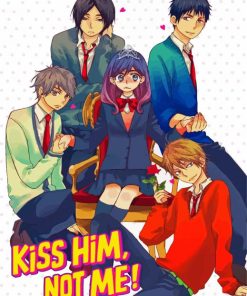 Kiss Him Not Me Manga Paint By Numbers