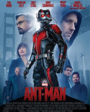 Antman Poster Paint By Numbers