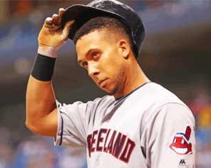 Michael Brantley paint by numbers