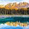 Aesthetic Lake In the Alps Paint By Numbers