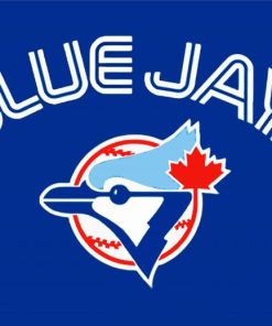 Blue Jays Team Logo Paint By Numbers