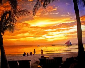 Boracay Island Paint By Numbers