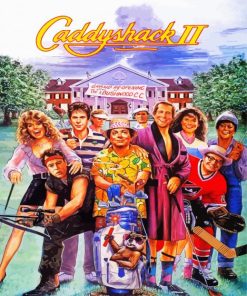 Caddyshack Poster Paint By Numbers