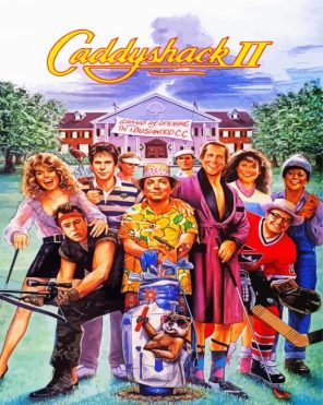 Caddyshack Poster Paint By Numbers