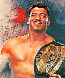 Cool Eddie Guerrero paint by numbers