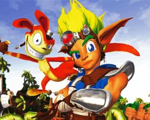 Daxter Game Paint by Numbers