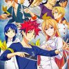 Food Wars Manga Anime Paint By Numbers