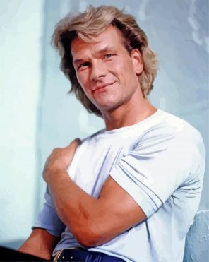 Yong Patrick Swayze - Paint by NumbersYong Patrick Swayze Paint by Numbers