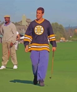 Happy Gilmore paint by numbers