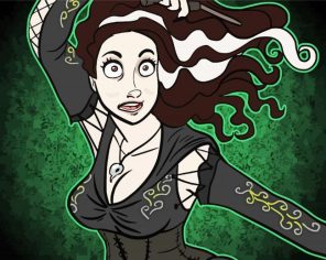 Bellatrix Lestrange Paint By Numbers