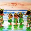 Hawaiian Girls Paint by Numbers