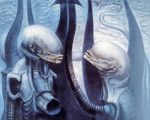 Hr Giger Alien Paint By Numbers