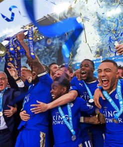 Leicester City Team Paint By Numbers