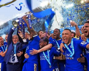 Leicester City Team Paint By Numbers